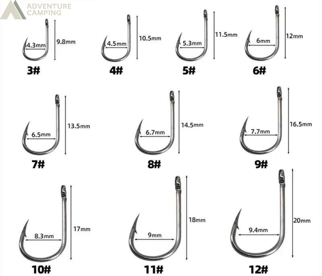 Anzóis de Pesca - Kit 1000 unidades + Caixa Organizadora