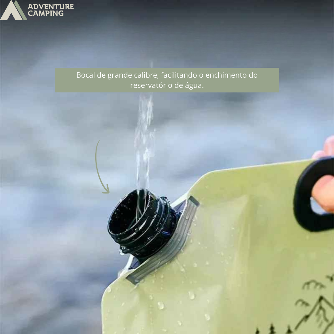 Reservatório de Água Dobrável 8 Litros