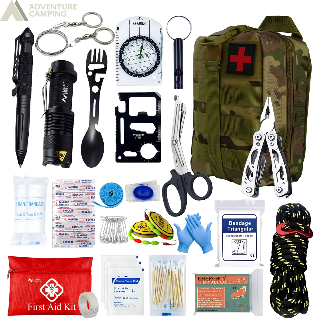 Kit Tático de Sobrevivência c/ 24 Itens