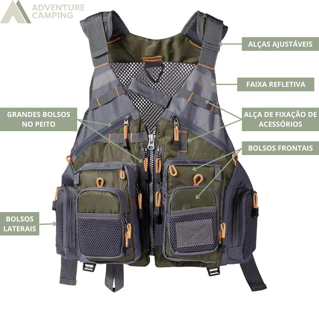 Colete De Pesca Adventure