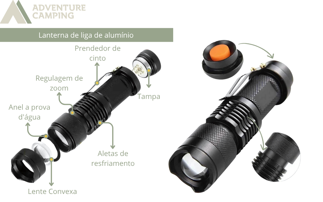 Kit Tático de Sobrevivência c/ 26 Itens