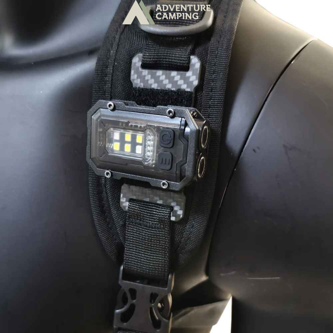 Mini Lanterna Tática Recarregável