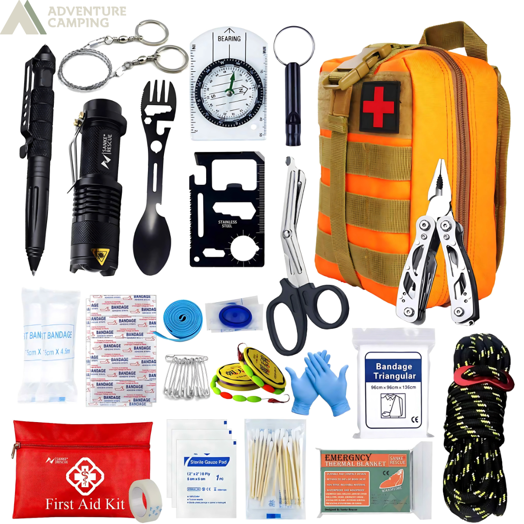 Kit Tático de Sobrevivência c/ 24 Itens