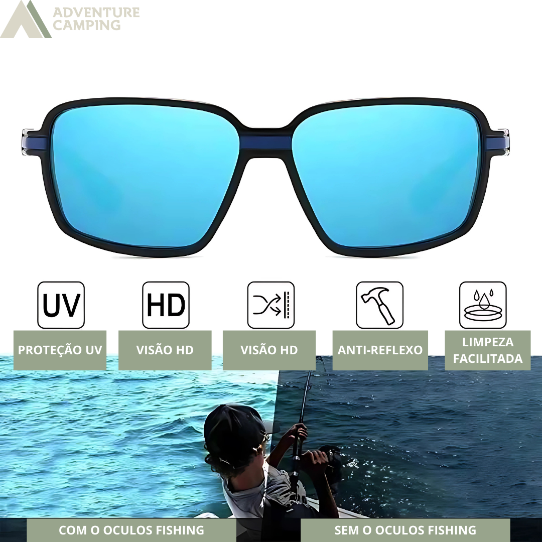 Óculos Polarizado Fishing UV400