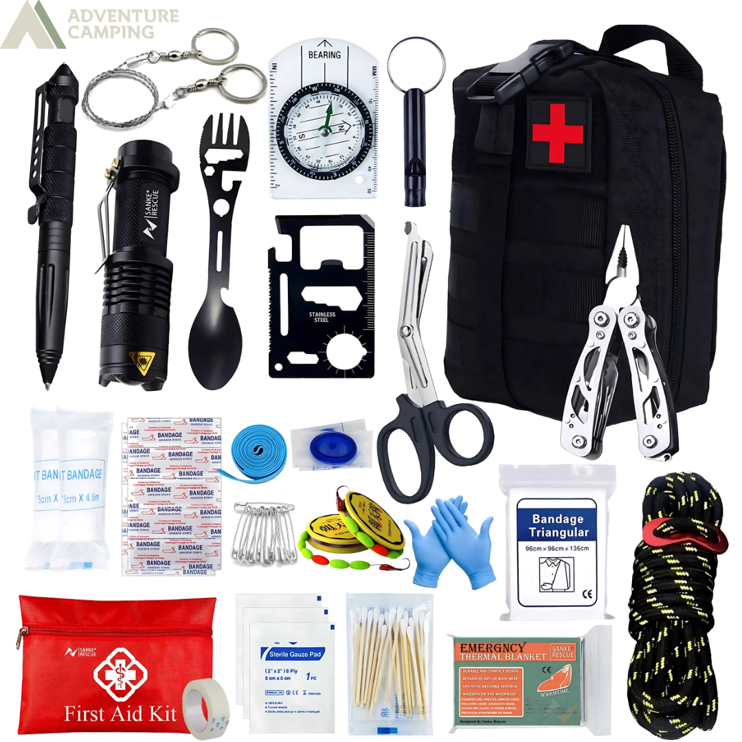 Kit Tático de Sobrevivência c/ 24 Itens