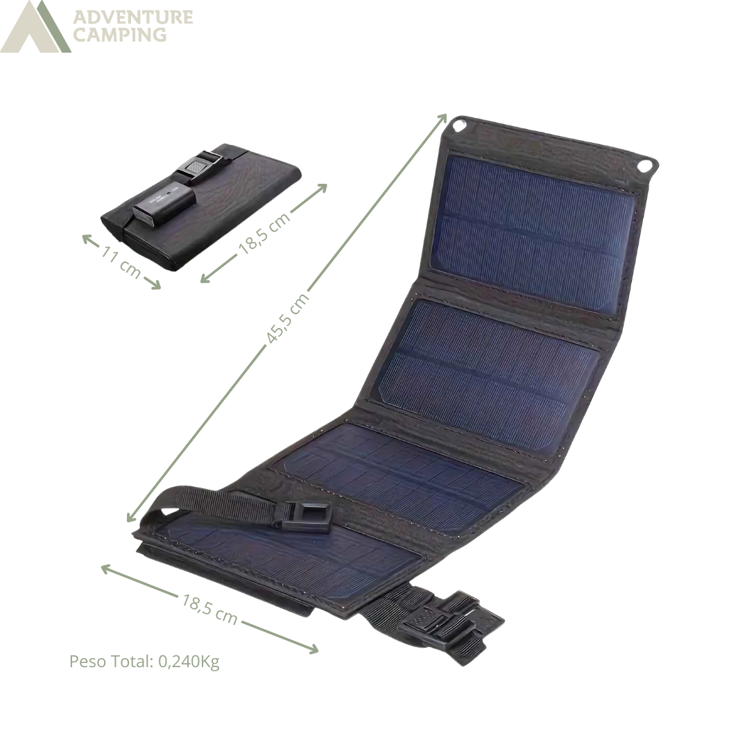 Painel Fotovoltaico Dobrável 160W