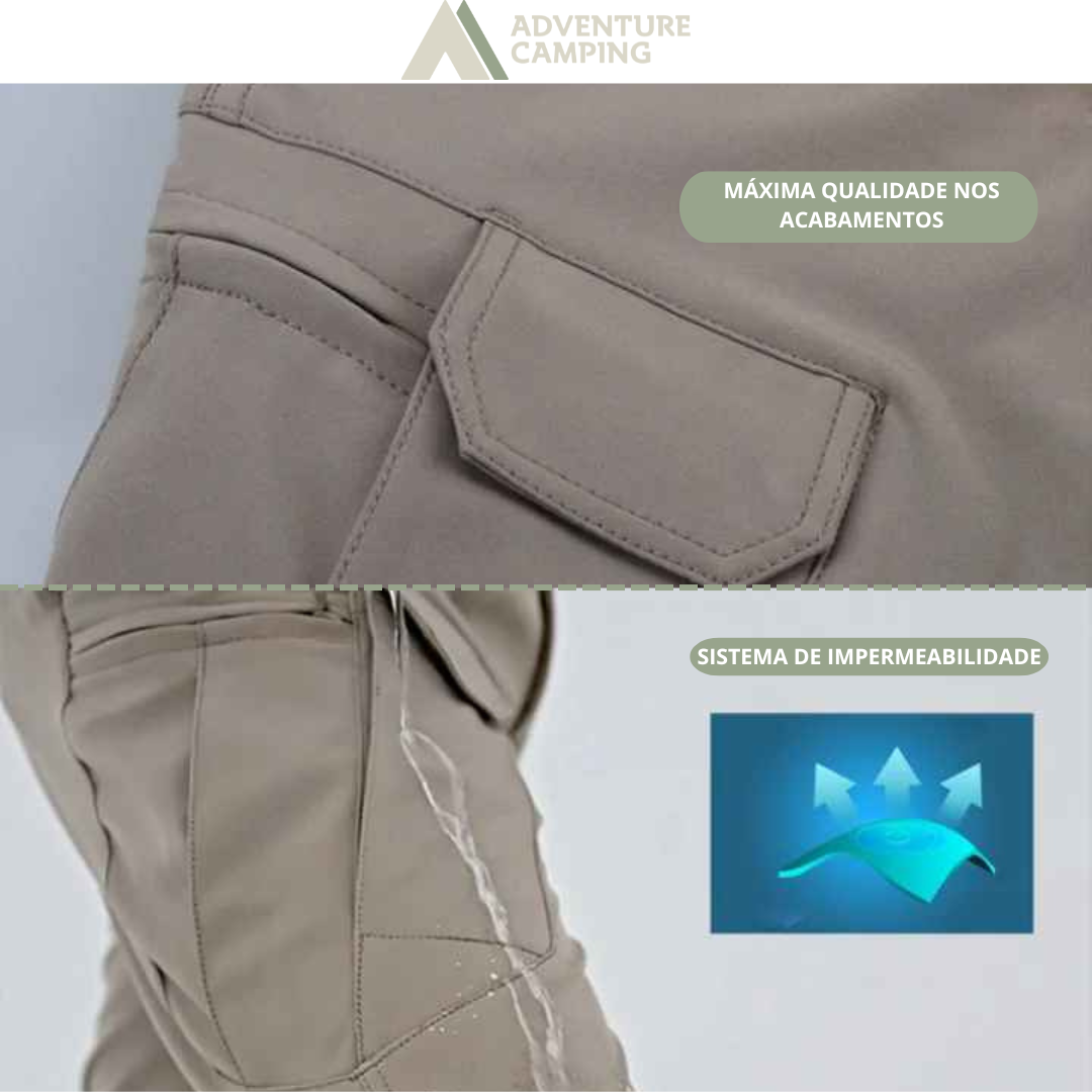 Calça Tática Impermeável Lisa