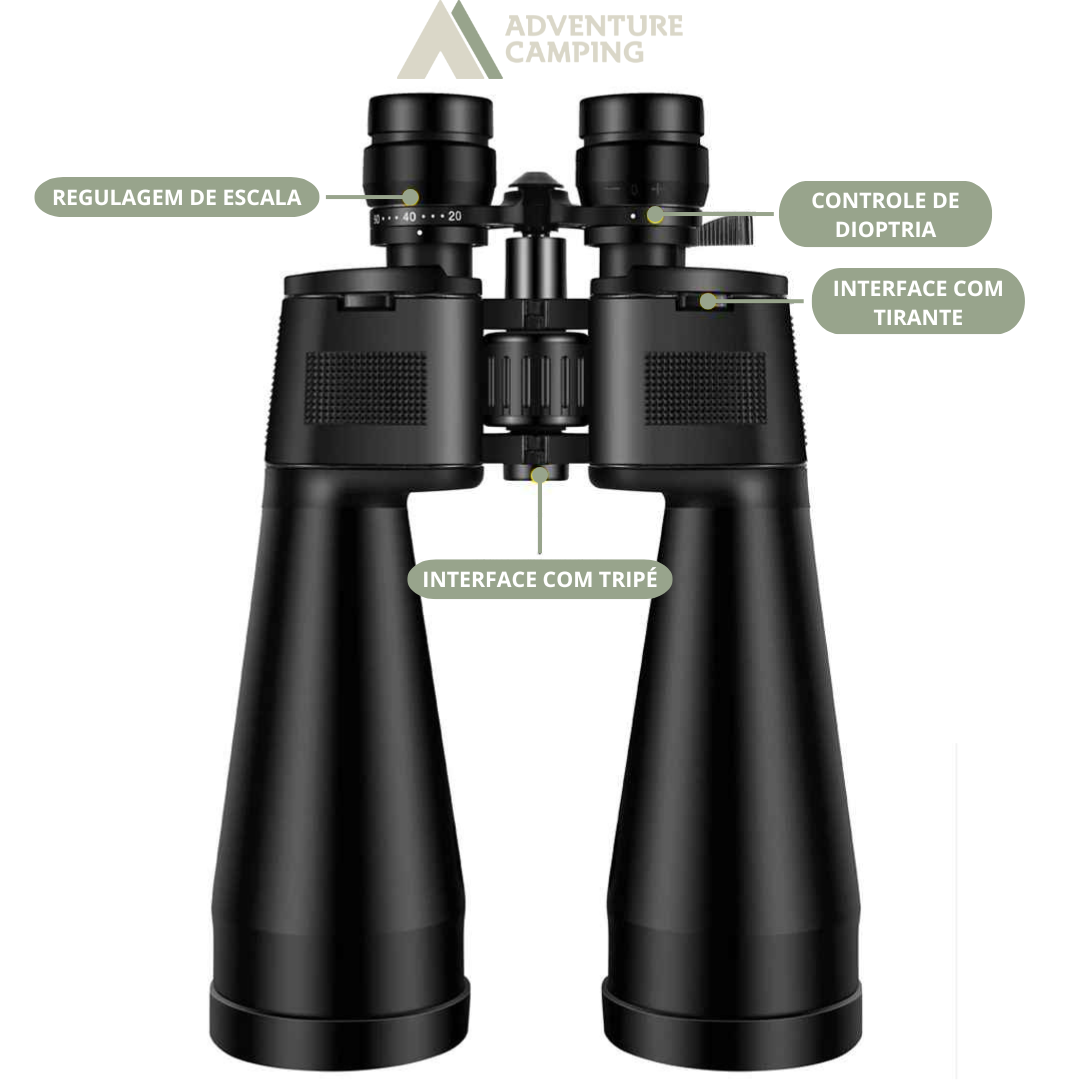 Binóculos Profissional Borwolf 20-60x70