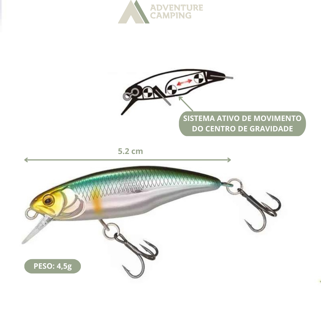 Isca Profissional Minnow