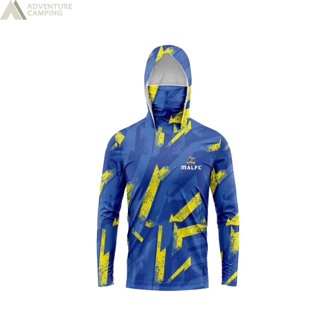 Camisa De Pesca c/ Capuz E Máscara