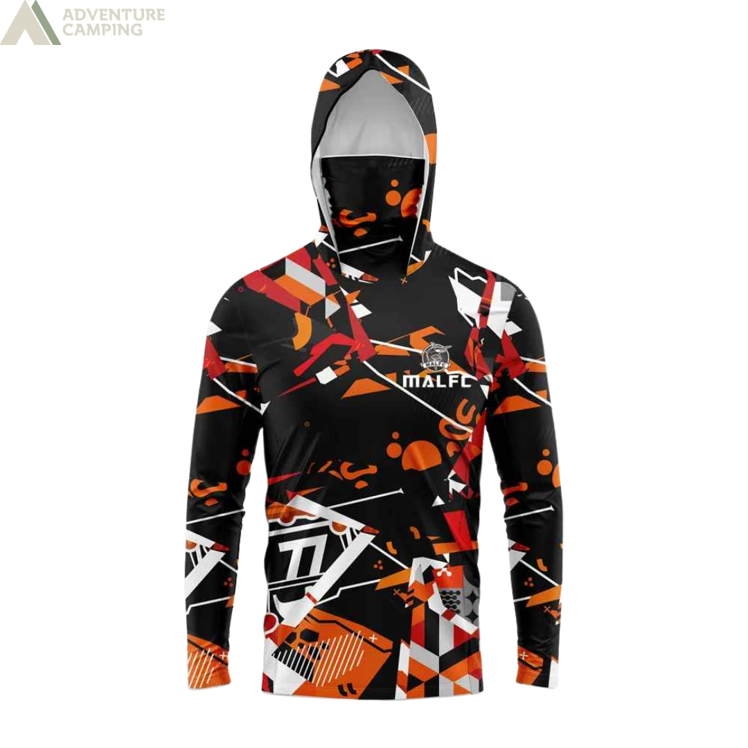 Camisa De Pesca c/ Capuz E Máscara