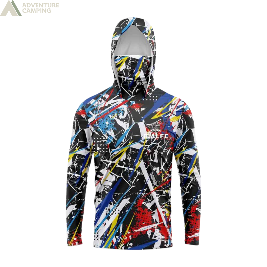 Camisa De Pesca c/ Capuz E Máscara
