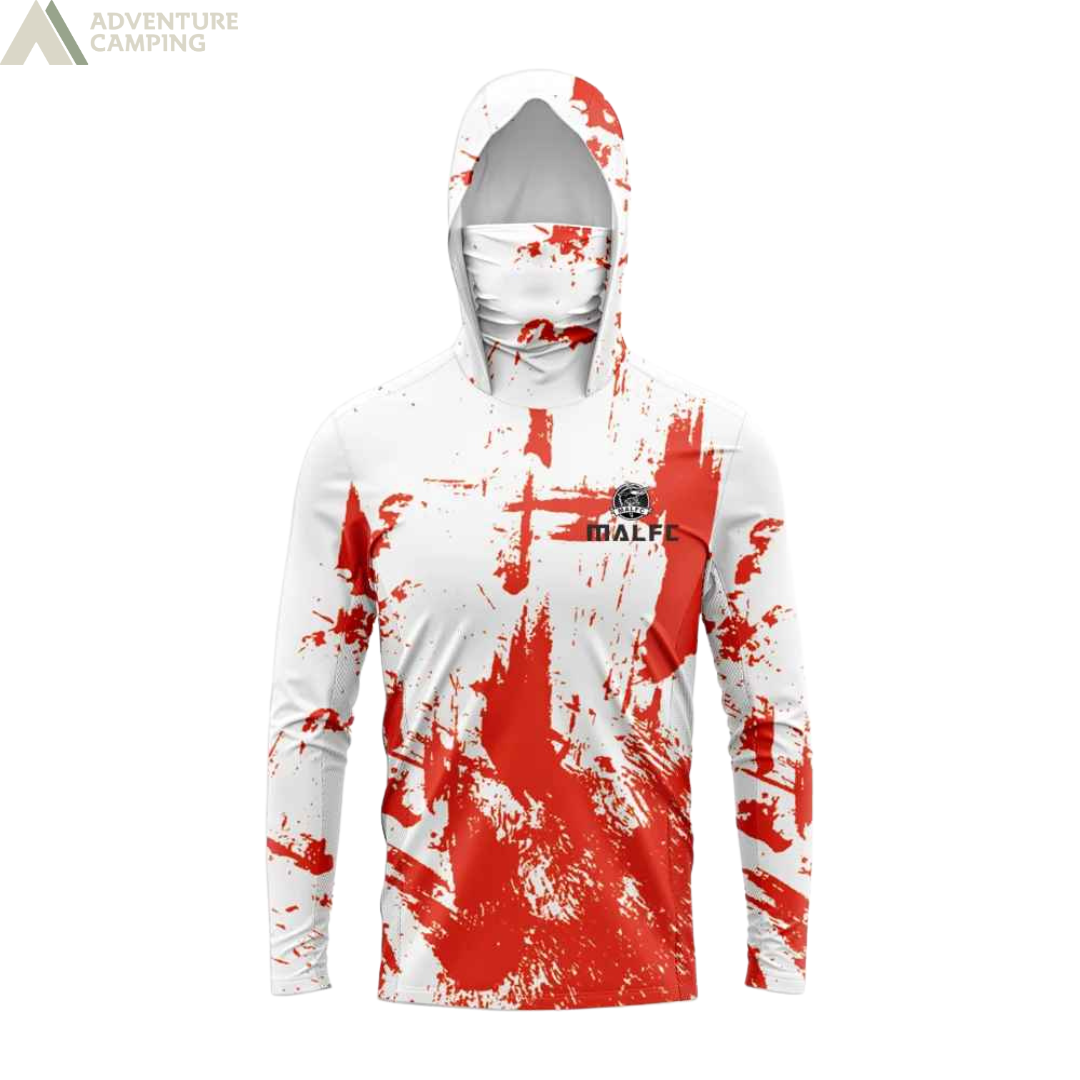 Camisa De Pesca c/ Capuz E Máscara