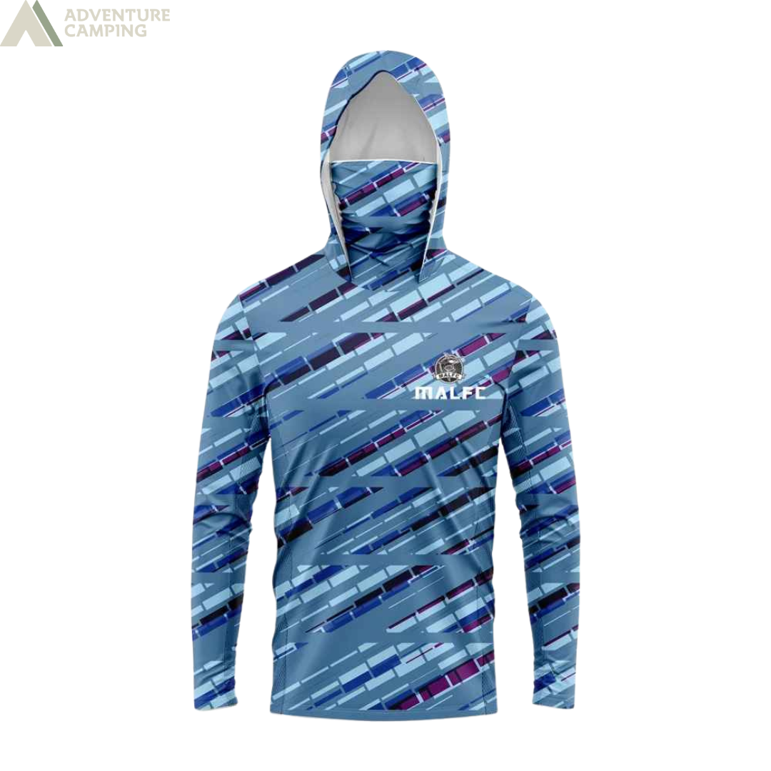 Camisa De Pesca c/ Capuz E Máscara