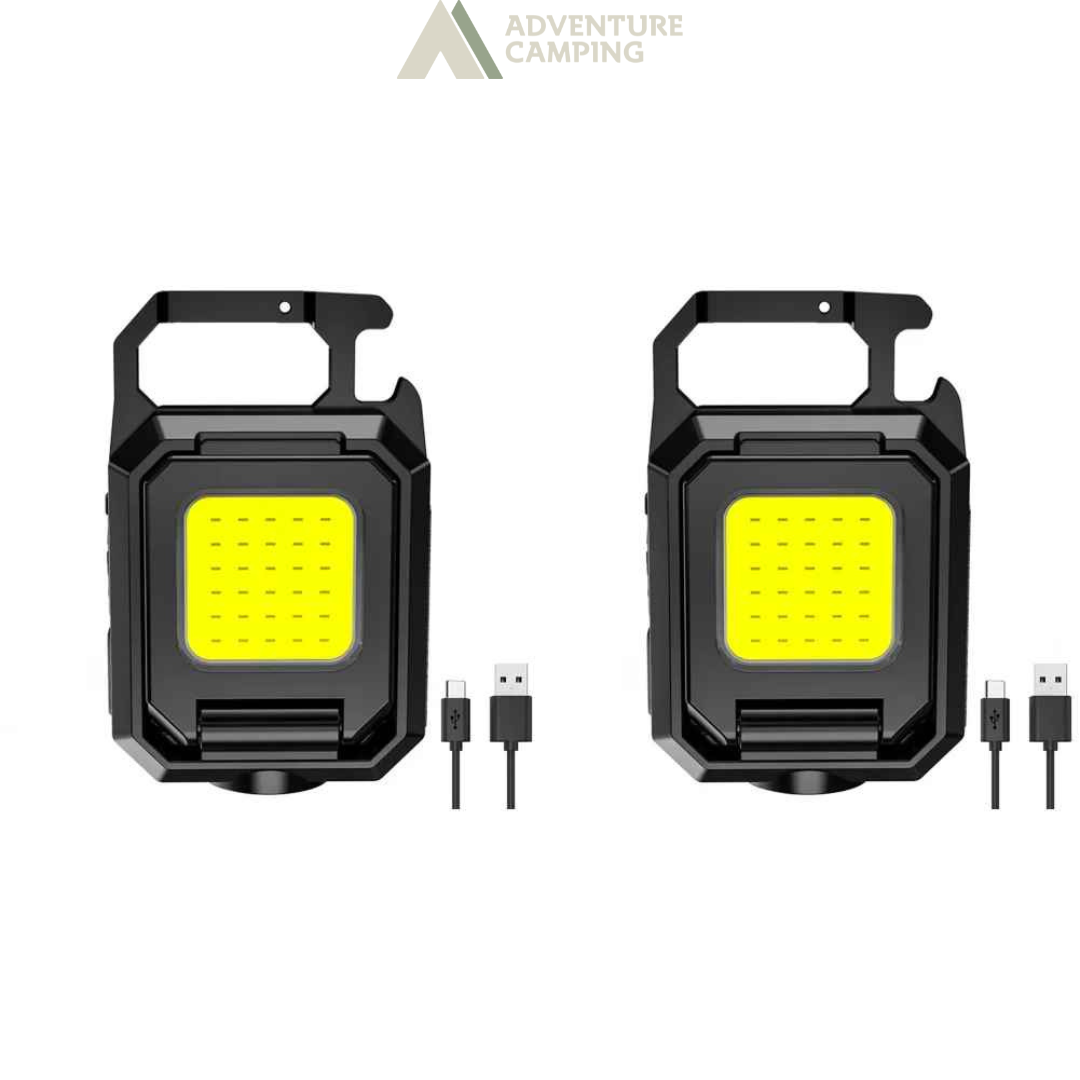 Mini Lanterna Led Chaveiro Recarregável