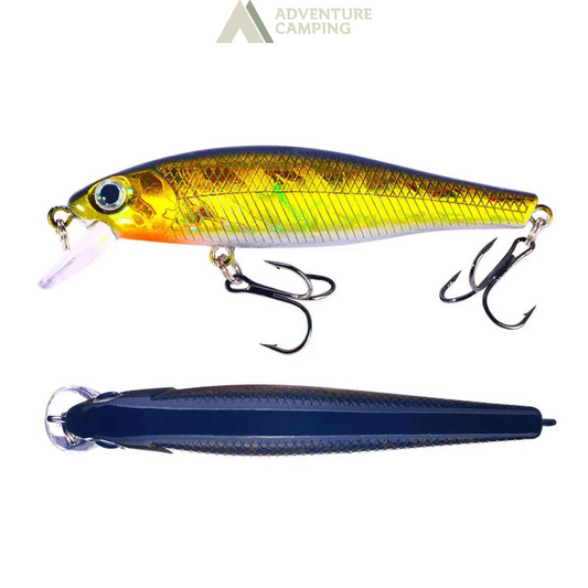 Isca de Pesca Artificial Minnow Crank Wobbler 8,8 cm