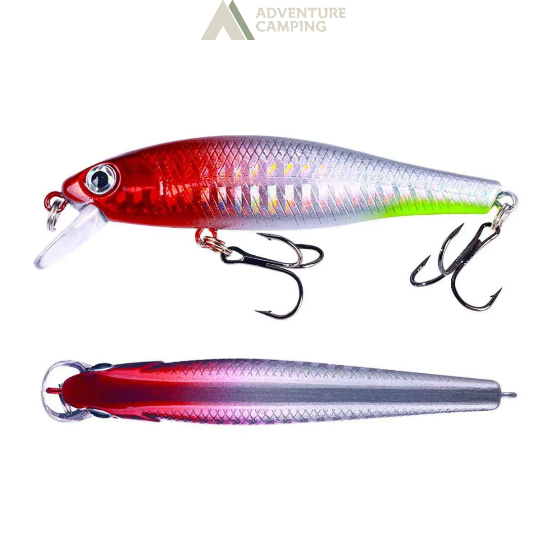 Isca de Pesca Artificial Minnow Crank Wobbler 8,8 cm