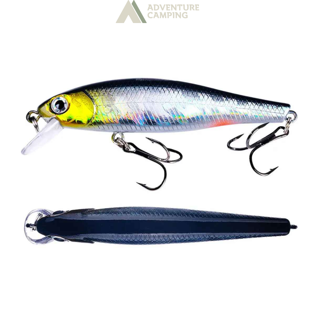 Isca de Pesca Artificial Minnow Crank Wobbler 8,8 cm