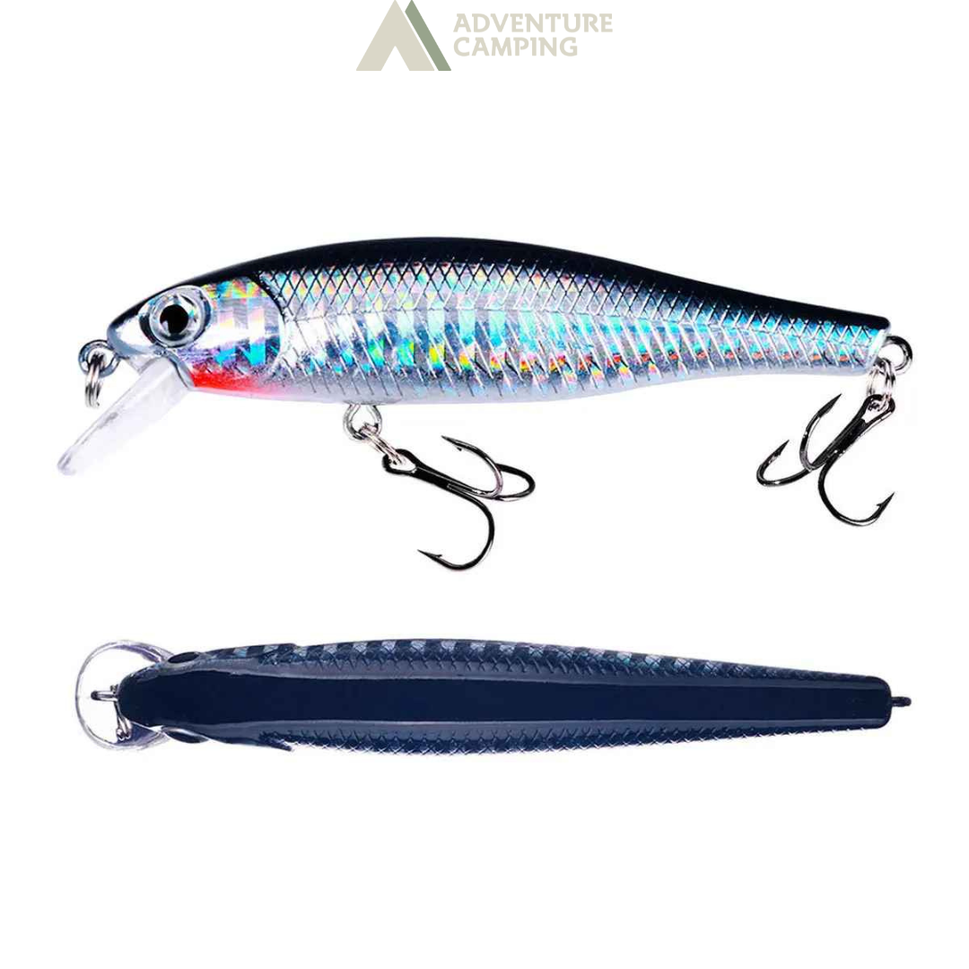 Isca de Pesca Artificial Minnow Crank Wobbler 8,8 cm