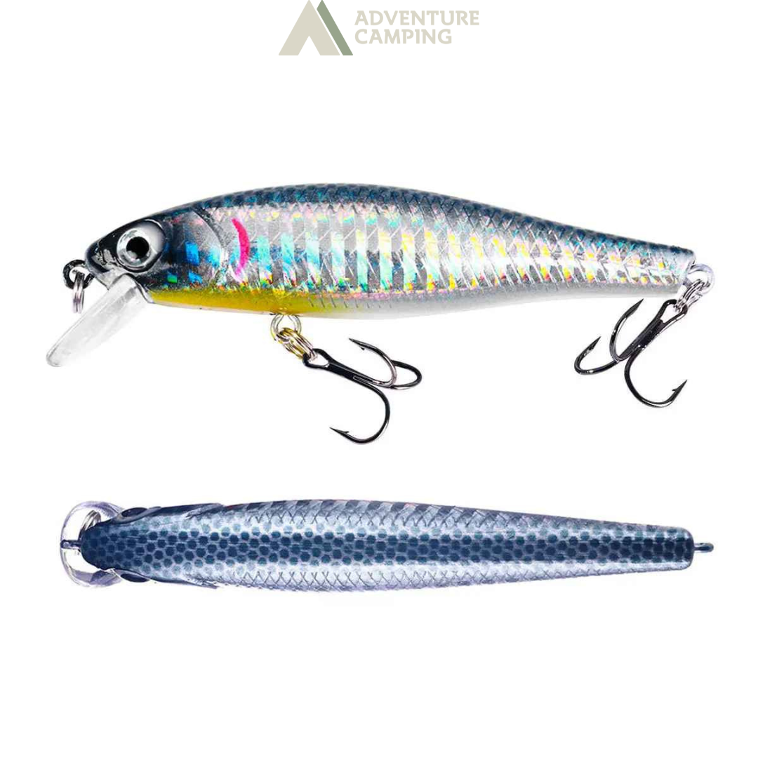 Isca de Pesca Artificial Minnow Crank Wobbler 8,8 cm