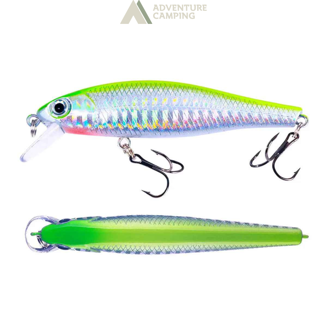 Isca de Pesca Artificial Minnow Crank Wobbler 8,8 cm