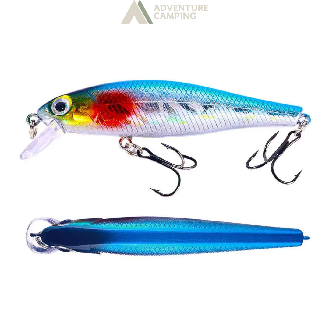 Isca de Pesca Artificial Minnow Crank Wobbler 8,8 cm