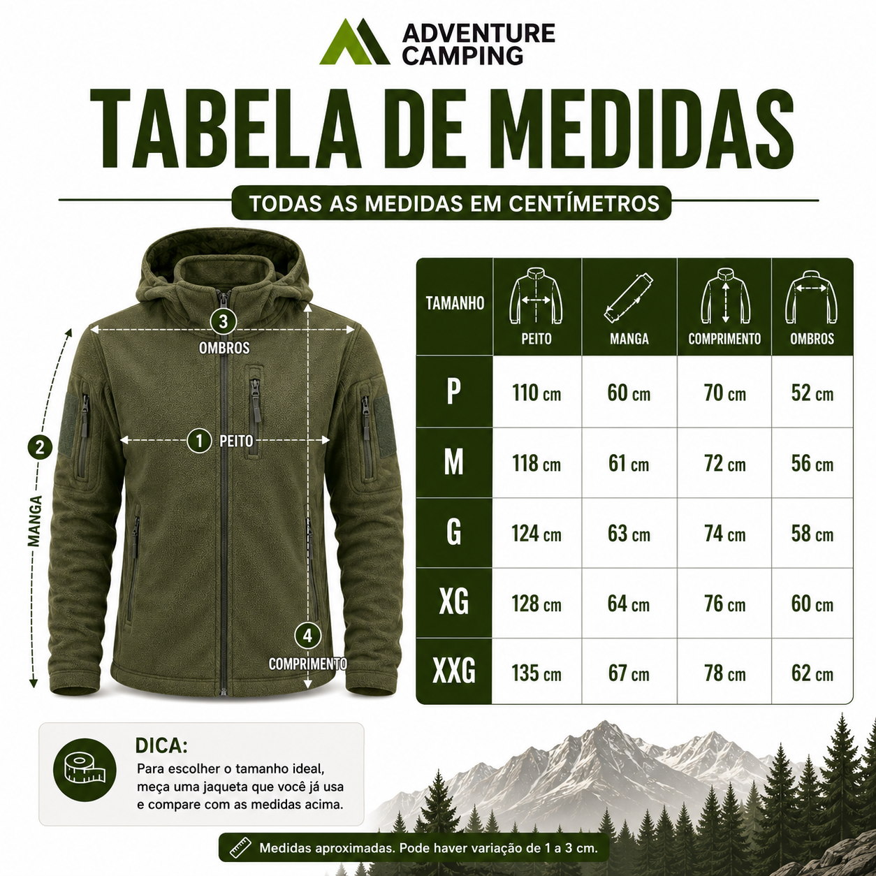 Jaqueta Polar Hunter - Fleece