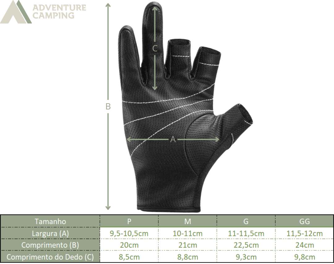 Luva de Pesca AquaHunter Pro
