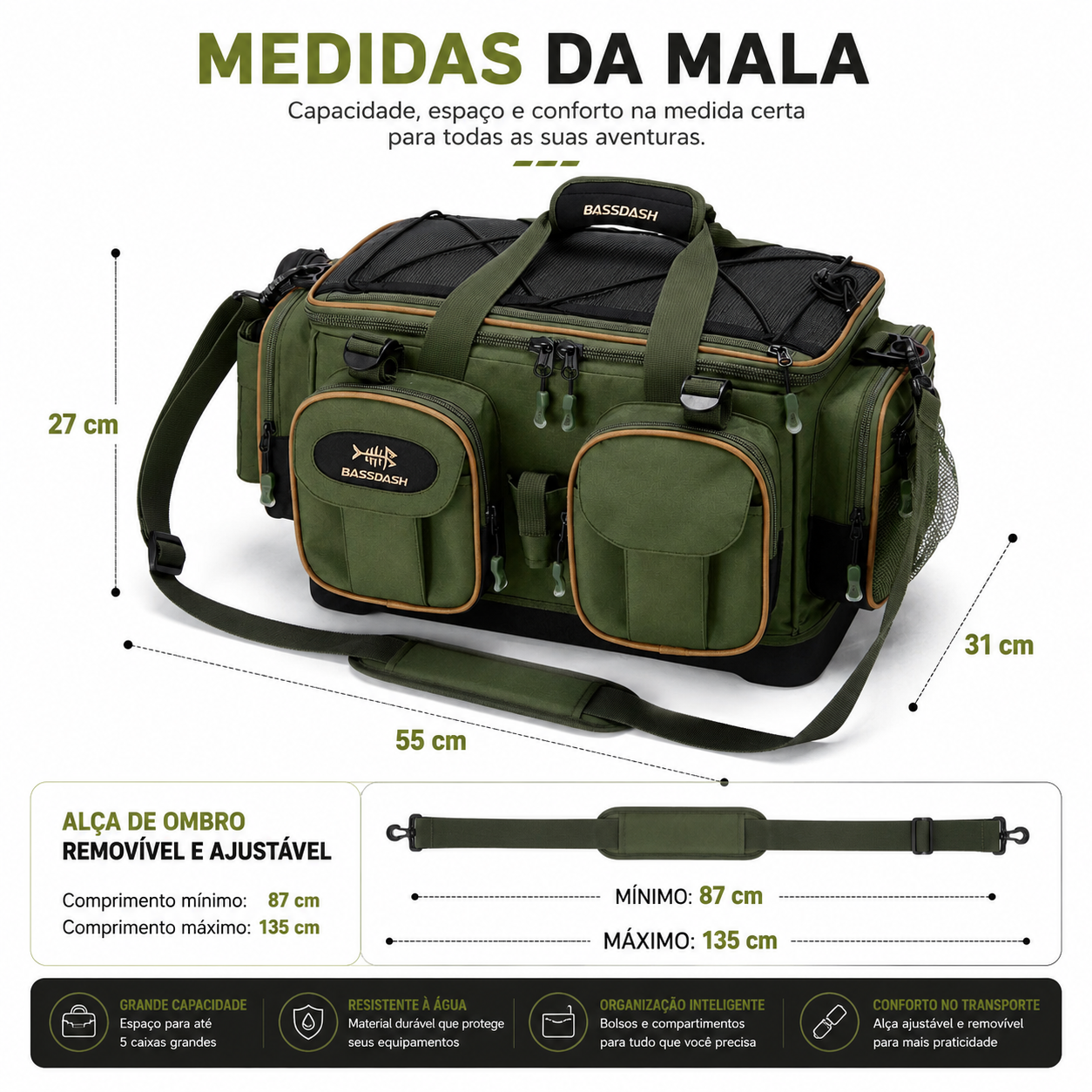 Mala de Pesca Adventure