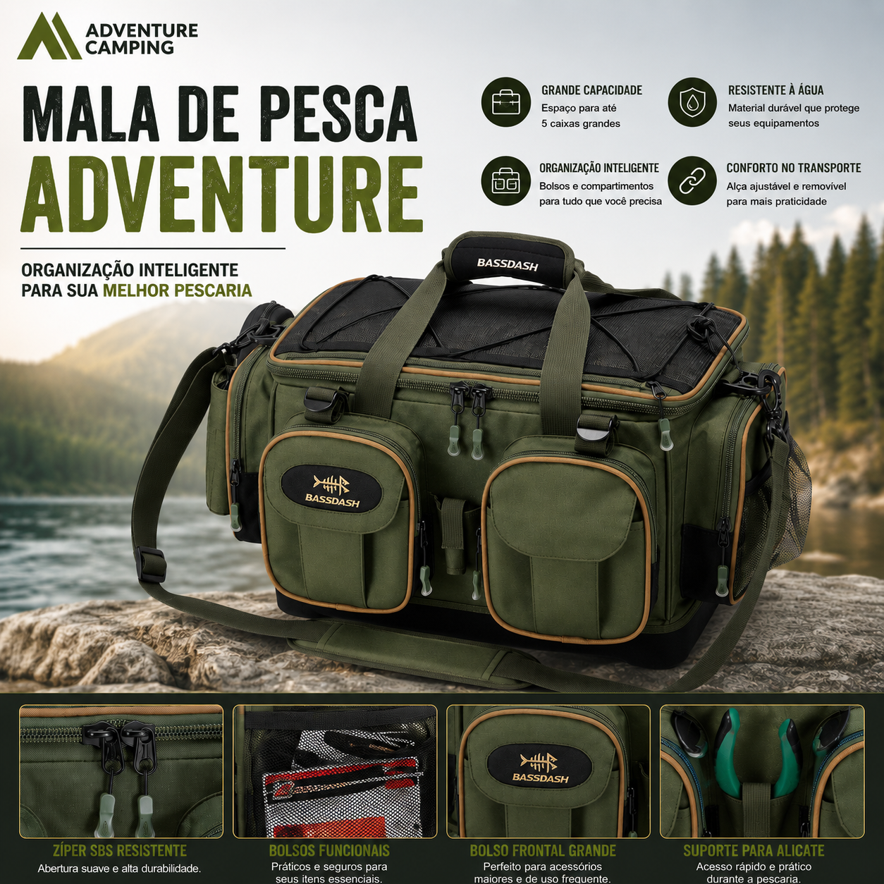 Mala de Pesca Adventure