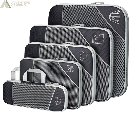 Organizador de Bagagem de Acampamento e Viagem - Kit com 5