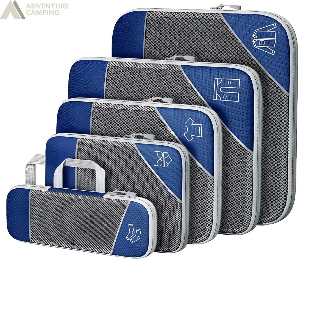 Organizador de Bagagem de Acampamento e Viagem - Kit com 5