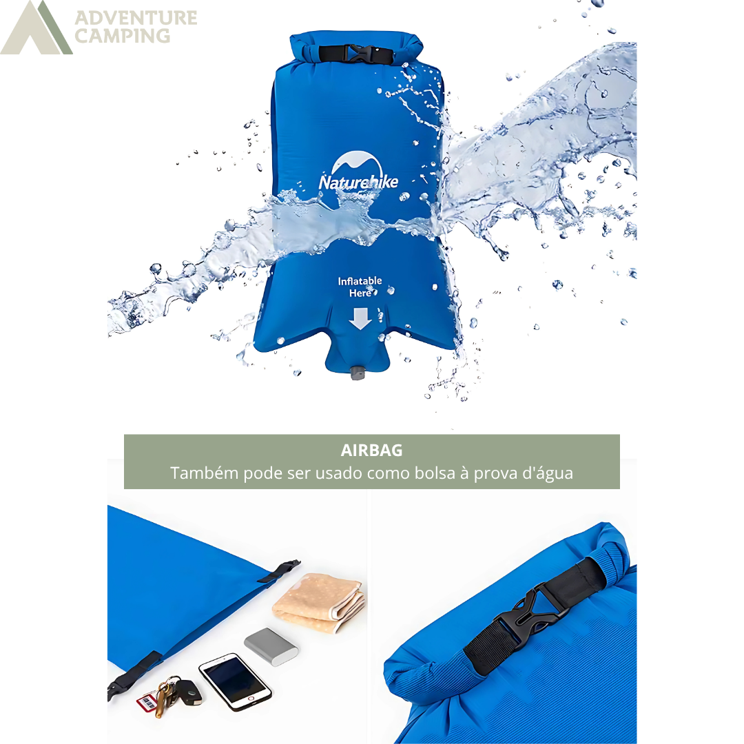 Colchão Inflável Naturehike c/ Airbag