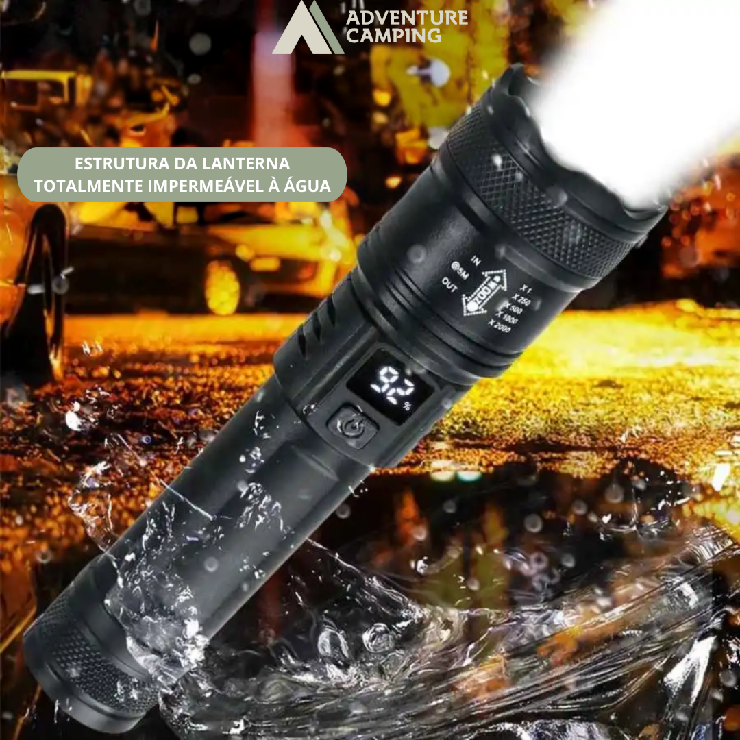 Lanterna Led Intenso Recarregável