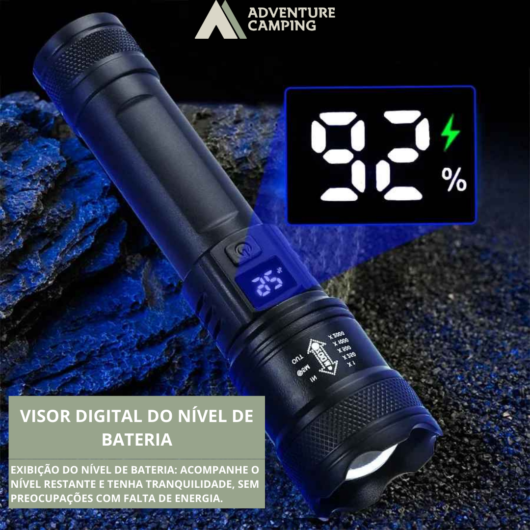 Lanterna Led Intenso Recarregável